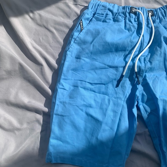 ROMWE | Shorts | Romwe Blue Men Shorts 